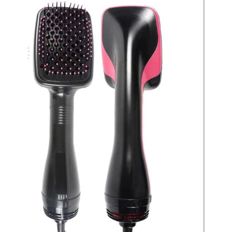 3 in 1 Hair Straightener Brush Anti Scald 1000W Fast Heating with Negative Ions Travel Size (110-240V)