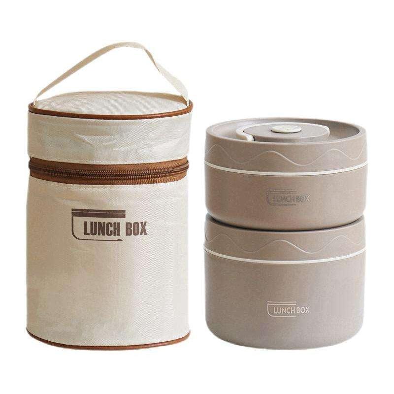 3 in 1 Insulated Lunch Set | 2 Lunch Boxes & Bag for Students & Adults