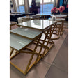 3-in-1 Modern Nesting Tables – Tempered Glass Top & Metal Frame