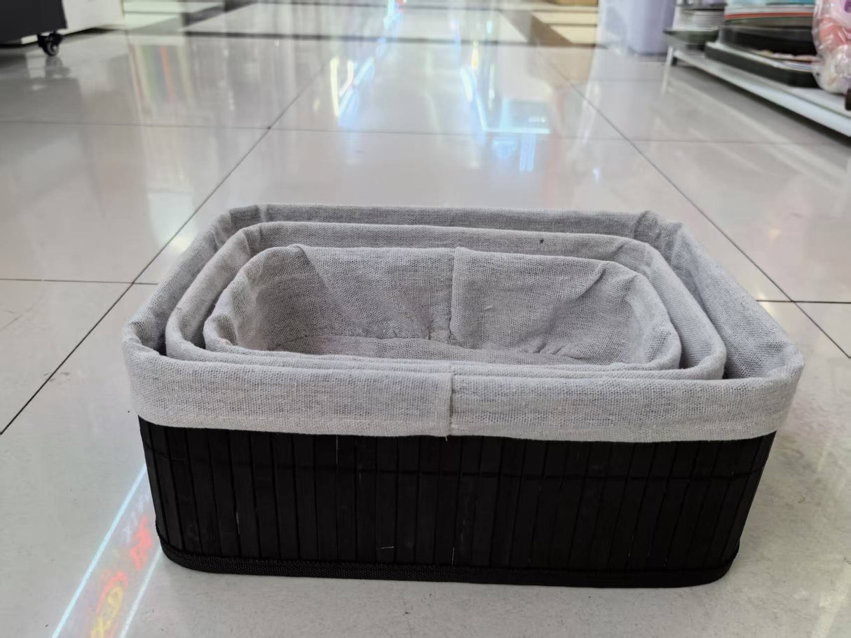 3-in-1 Organizing Wicker Basket Set