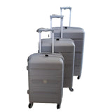 3 in 1 Rubber Suitcase Set | Durable Luggage with 3 Sizes for Travel | Lightweight, Sturdy, and Travel-friendly