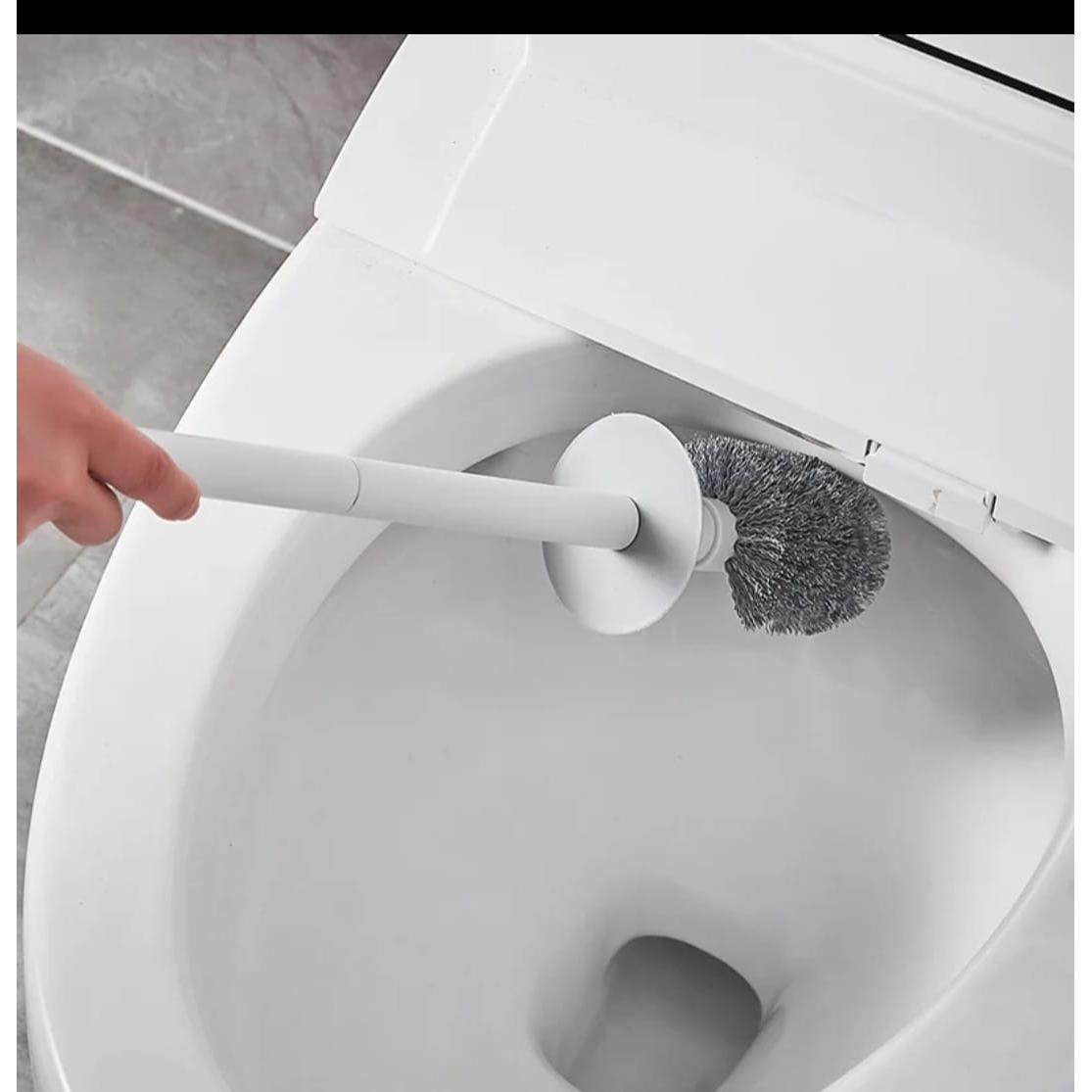 3-in-1 Toilet Brush and Plunger Set Wall-Mounted & Space-Saving