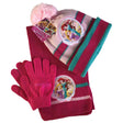 3-in-1 Winter Kids Cartoon Themed Beanie Hat, Scarf and Gloves Set