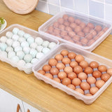 34 Egg Storage Container with Lid |Refrigerator Organizer|34cmx26cmx7.5cm