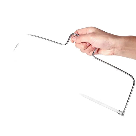Double Wire Adjustable Cake Cutter | Stainless Steel Layering & Leveling Tool for Cakes | Perfect for Baking & Decorating- Furaha Finds Kenya