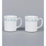 36 pcs 320 ml Mugs | Grace Blue Design | Elegant and Graceful