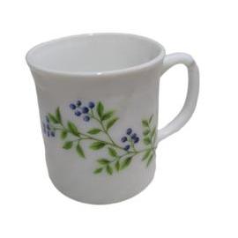 36 pcs Set 290 ml Mugs | Classique Lush Green | Elegant and Vibrant Design