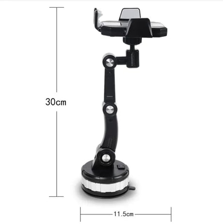 360° Rotatable Car Phone Holder Shockproof & Fixed Mobile Stand