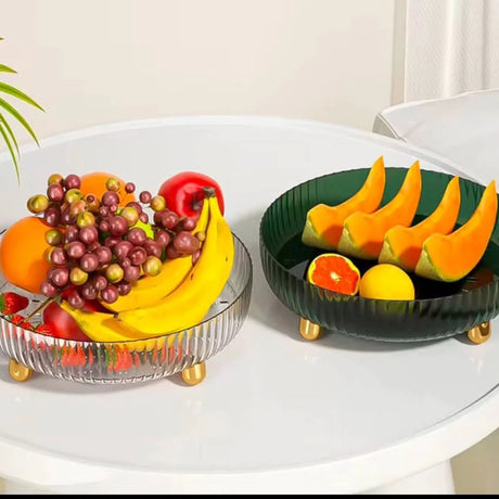 360° Rotating Turntable Organizer Acrylic Storage Tray Storage and organization Household Storage Containers