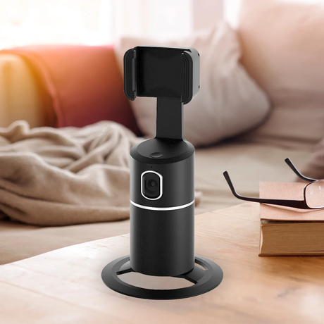 360° Rotation AI Tracking Camera Phone Stand