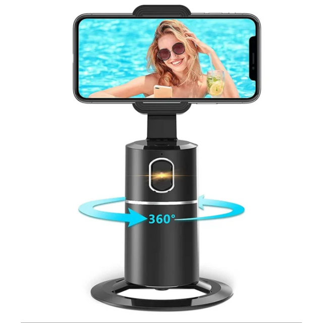 360° Rotation AI Tracking Camera Phone Stand