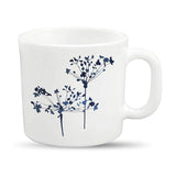 36pcs 29 cl Mugs | Aqua Spray | Refreshing and Vibrant | Porcelain