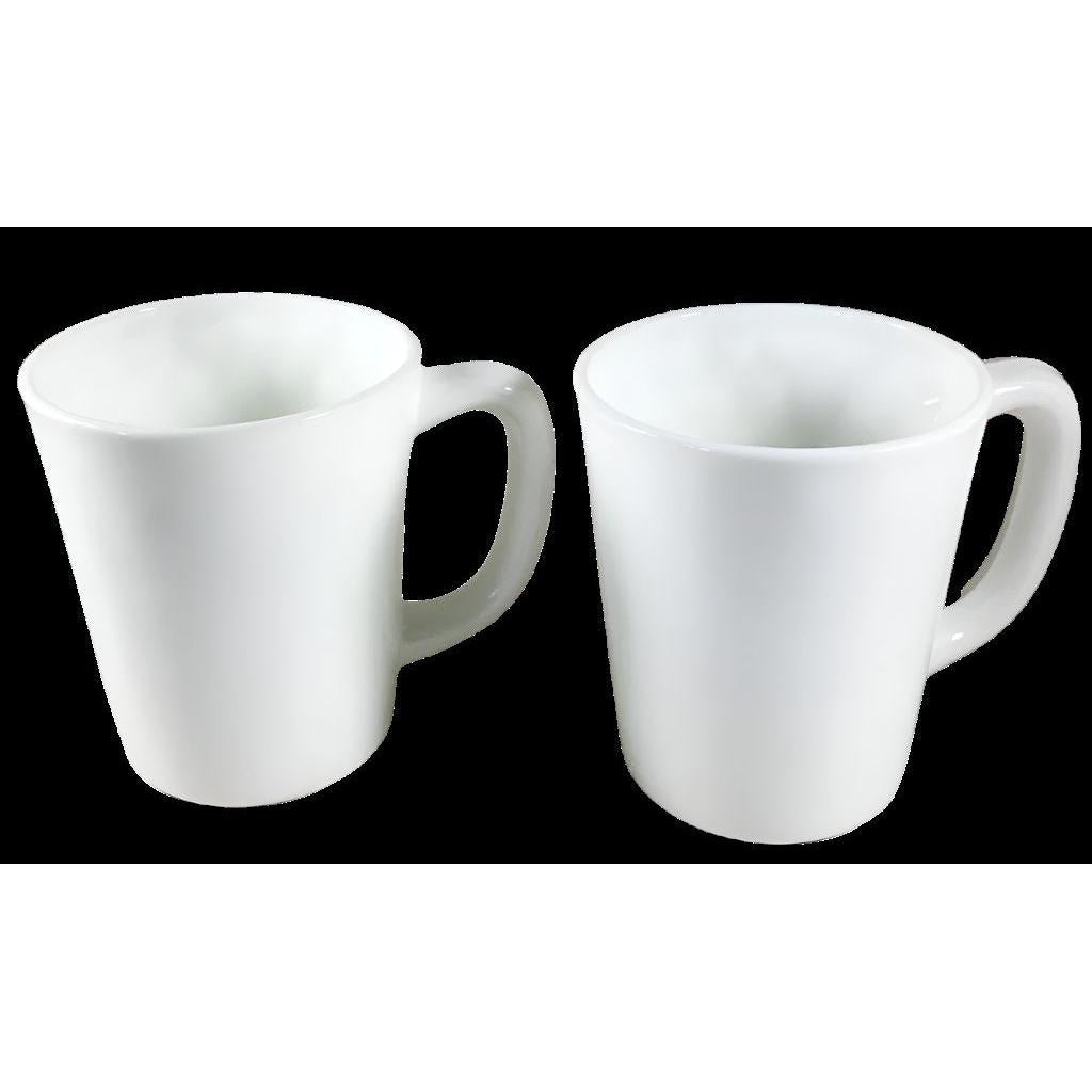 36pcs Set 29cl White Plain Mugs | Elegant 290ml Porcelain Mugs for Coffee, Tea, and Hot Beverages