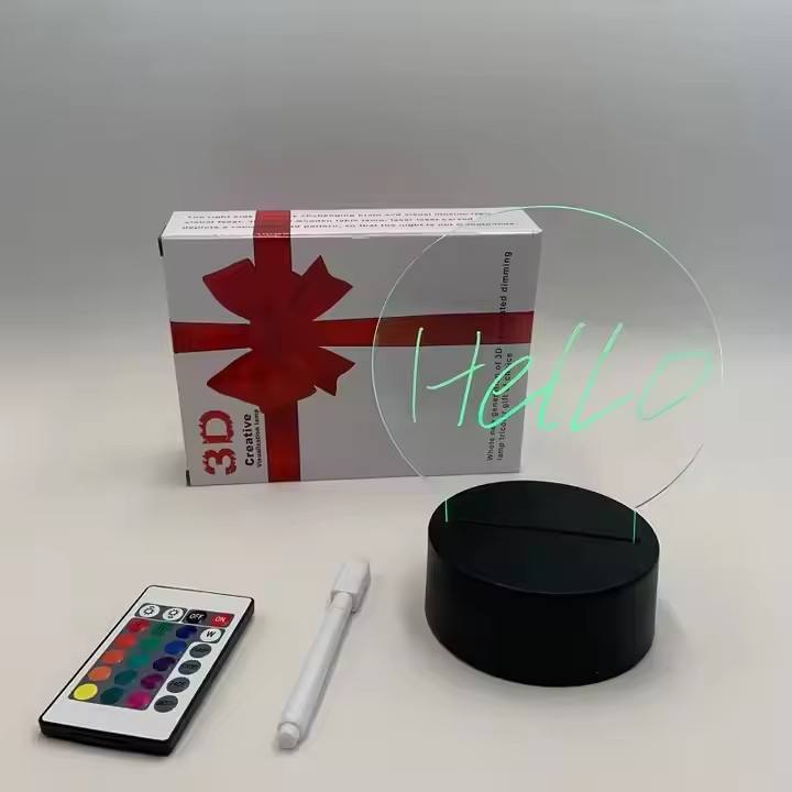 3D Creative Visualization Lamp