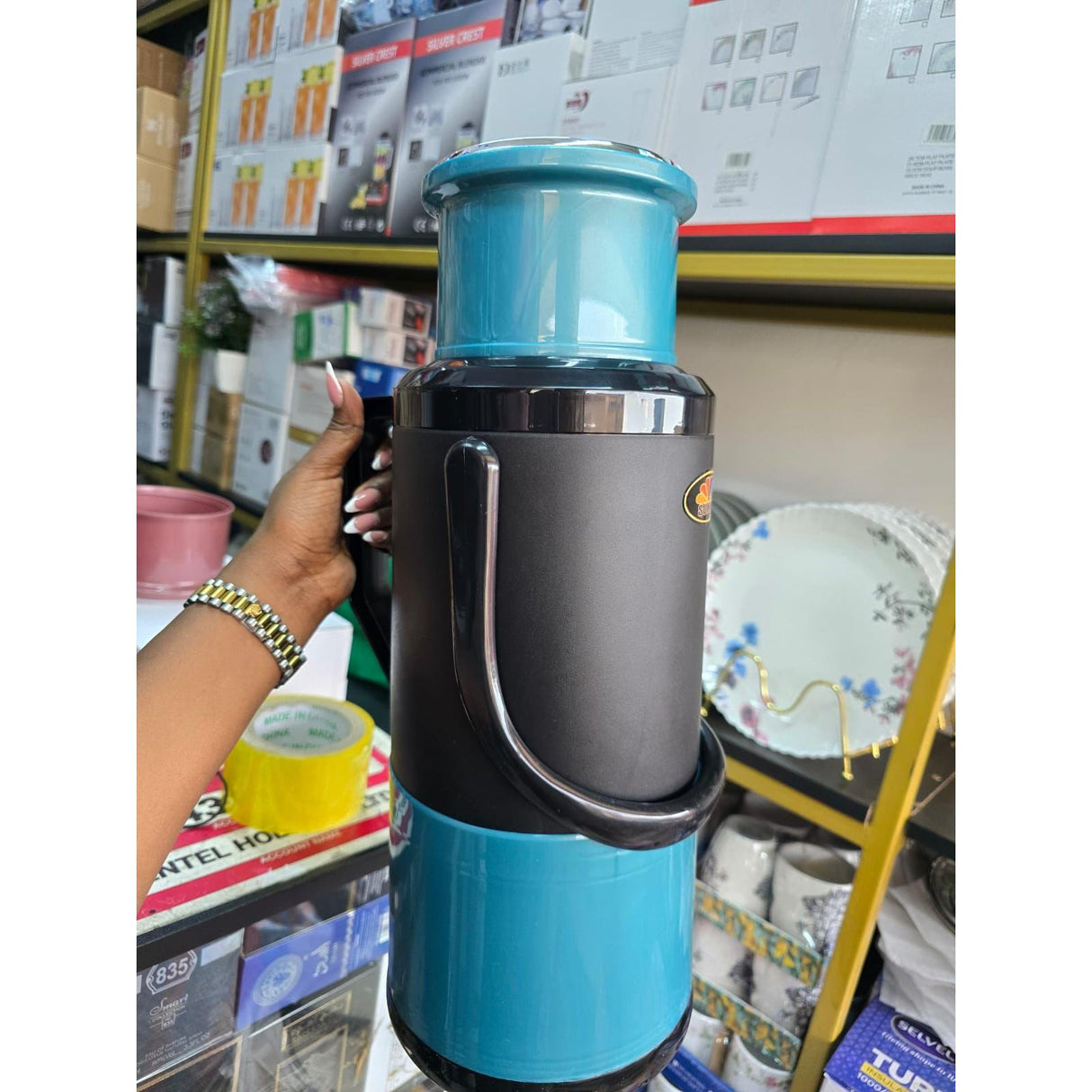 3.2L Breakable Flask in Unique Colors for Hot and Cold Beverages