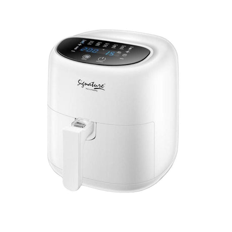 3.5L Electric Air Fryer | 1300W High Power Nonstick Fryer | Healthy Cooking with Less Oil | White