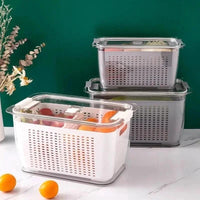 3.5L Refrigerator Freshness Storage Box / Drain Basket Storage Containers Food Storage Accessories