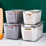 3.5L Refrigerator Freshness Storage Box / Drain Basket Storage Containers Food Storage Accessories