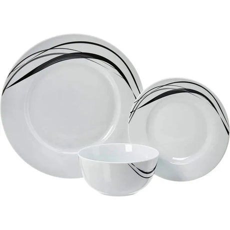 Ceramic Quality 16 Pcs Classique Dinner Set | Midnight | Perfect For Hosting Dinner Parties, Special Celebrations, & Enhancing Everyday Dining Experience- Furaha Finds Kenya