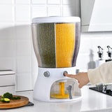 Acrylic Partitioned Rotating Cereal Dispenser- Furaha Finds Kenya