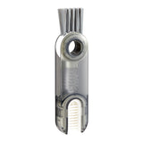 3in1 Bottle, Tumbler, and Crevice Cleaning Brush Nylon, Silicone, Stainless Steel Efficient MultiSurface Cleaning Tool