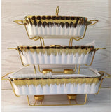 3pcs Ceramic Serving Bowl Set – Elegant, Stackable, and Dishwasher Safe Serving ware Bowls