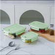 3pcs High Quality Borosilicate Food Containers