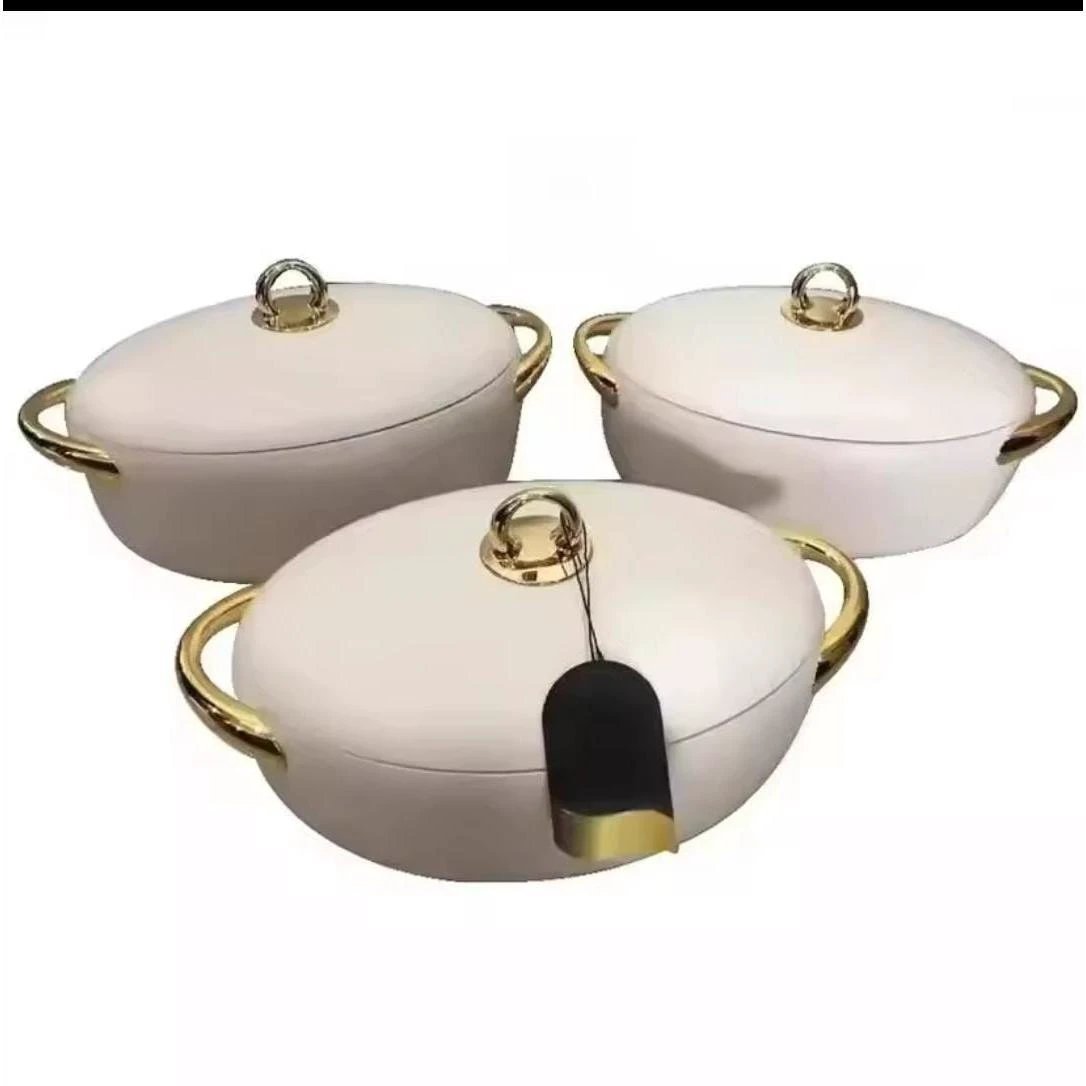 3pcs Insulated Casserole Hot Pot Set kitchen and dinning Serving Pitchers & Carafes