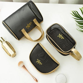 3pcs Makeup Organizer Storage Pouch Toiletry Wash Bag Set for Travel Organizer Toiletry Bags