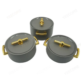 3pcs Set Luxurious High Quality Hotpots | 2L, 2.5L, 3L Serving ware Cookware
