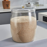 4 Liter Airtight Plastic Storage Containers with Locking Lid Secure & Durable Food Storage