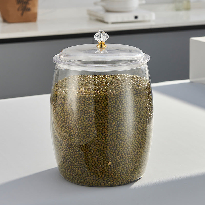 4 Liter Airtight Plastic Storage Containers with Locking Lid Secure & Durable Food Storage