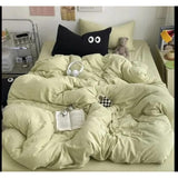 4 Piece Kids High Quality Duvet Cover Set | Soft Microfiber Fabric | Includes Duvet Cover, Flat Sheet & Pillowcases