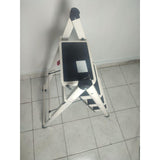 4-Step Foldable Ladder with 330kg Load Capacity and Compact Storage Design