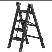 4 Steps Portable Folding Ladder with Strong Load Bearing Capacity Ladder Step Ladders