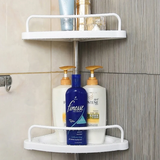 4 Tier Adjustable Telescopic Multi Corner Shelf Organiser Bathroom Essentials Bathroom Accessories