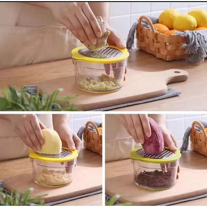 4 in 1 Multifunctional Juicer Cup 340ml Grater, Yolk Separator, Lemon Squeezer & Measuring Cup Kitchen Tools & Utensils