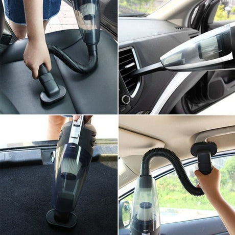 4 in 1 Portable Wet & Dry Rechargeable Wireless Vacuum Cleaner 120W Car & Home Use