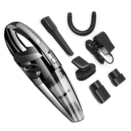 4 in 1 Portable Wet & Dry Rechargeable Wireless Vacuum Cleaner 120W Car & Home Use