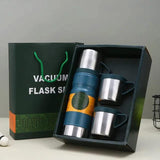 4 in 1 Vacuum Flask Set Durable & Portable Design Lunch Boxes & Bottles Thermoses