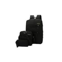 3-Piece Backpack Set Bags Laptop Backpacks