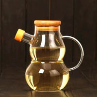 400ml Creative Glass Oil/Vinegar Jar | Leak Proof & Elegant Oil dispenser Food Storage