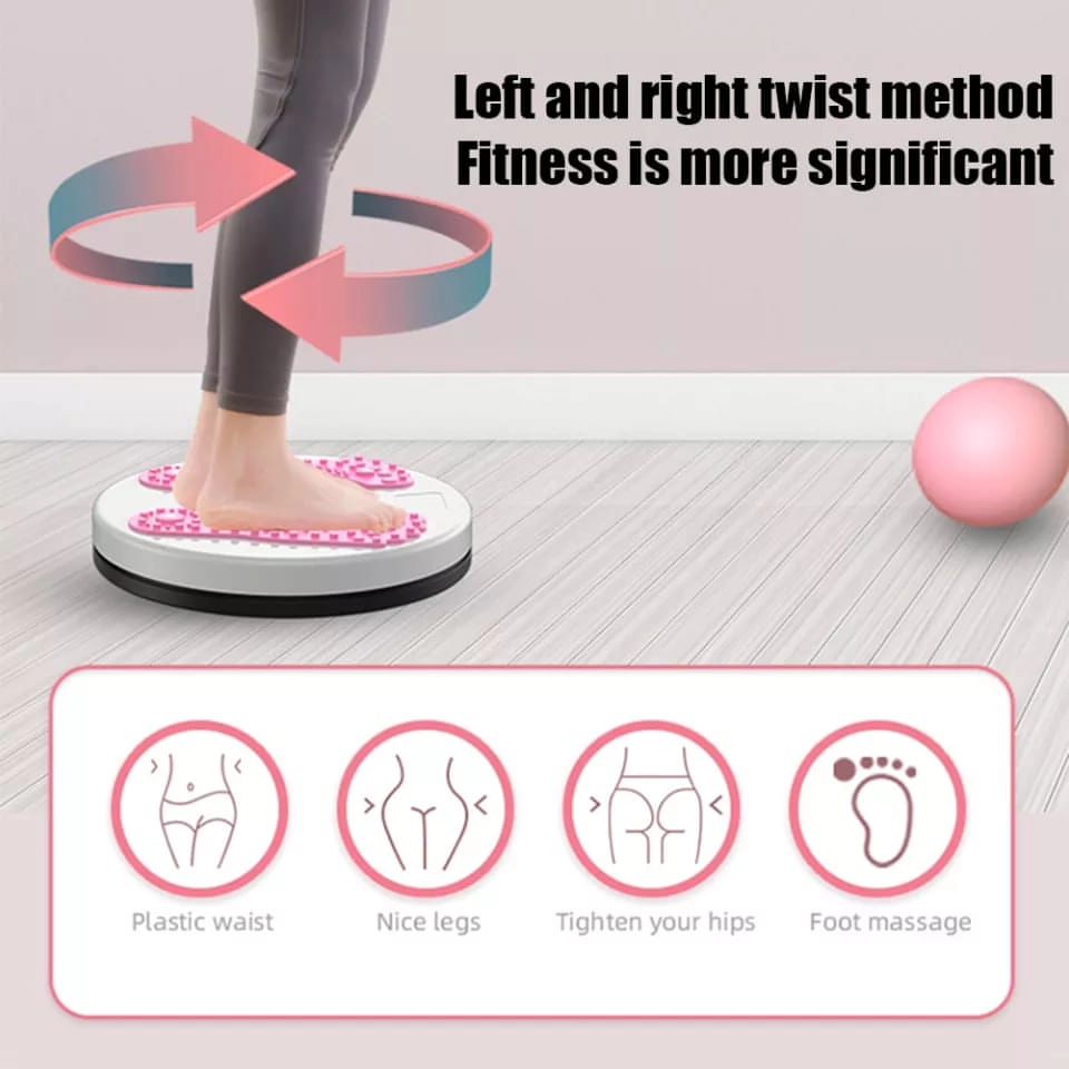 Yoga Twisting Disc Plate | Portable Fitness Core Strength Training Tool