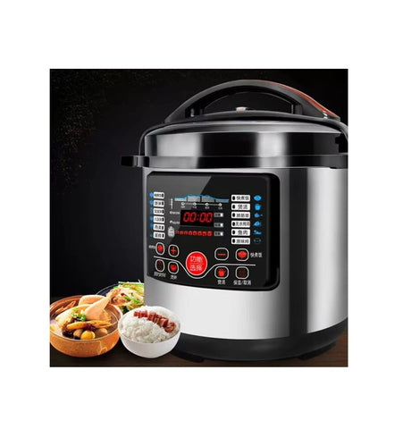 MIKA Smart Pressure Cooker | 6L Electric Pressure Cooker with MultiFunction Settings | Fast & Easy Cooking- Furaha Finds Kenya