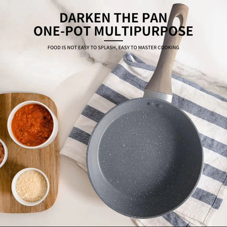 Granite Fry Pans | Jio Heavy Duty | 28cm NonStick Pan for Everyday Cooking- Furaha Finds Kenya
