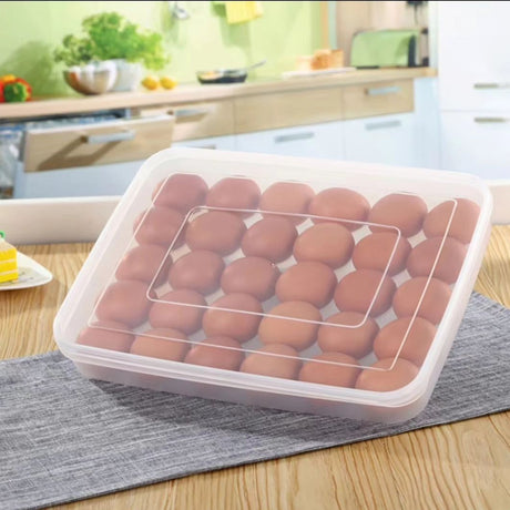 30pcs Stackable Egg Tray | Durable PP Egg Storage Solution | Efficient Kitchen Organizer- Furaha Finds Kenya