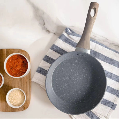 Granite Fry Pans | Jio Heavy Duty | 28cm NonStick Pan for Everyday Cooking- Furaha Finds Kenya