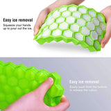 Silicone Ice Cube Tray Honeycomb Shaped | Flexible & Easy Release | BPA Free| Kitchen Gadgets|Kitchen Accessories