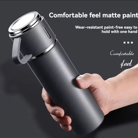 500ml Stainless Steel Gift Set Flask