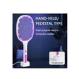 Electric Mosquito Killer Racket | Rechargeable Mosquito Swatter Racket with Custom PCBA Circuit Board for Effective Insect Elimination